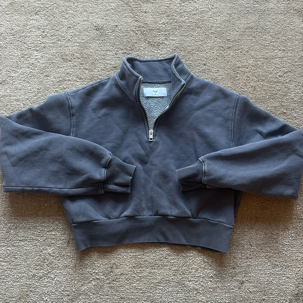 Aritzia tna quarter zip sweatshirt